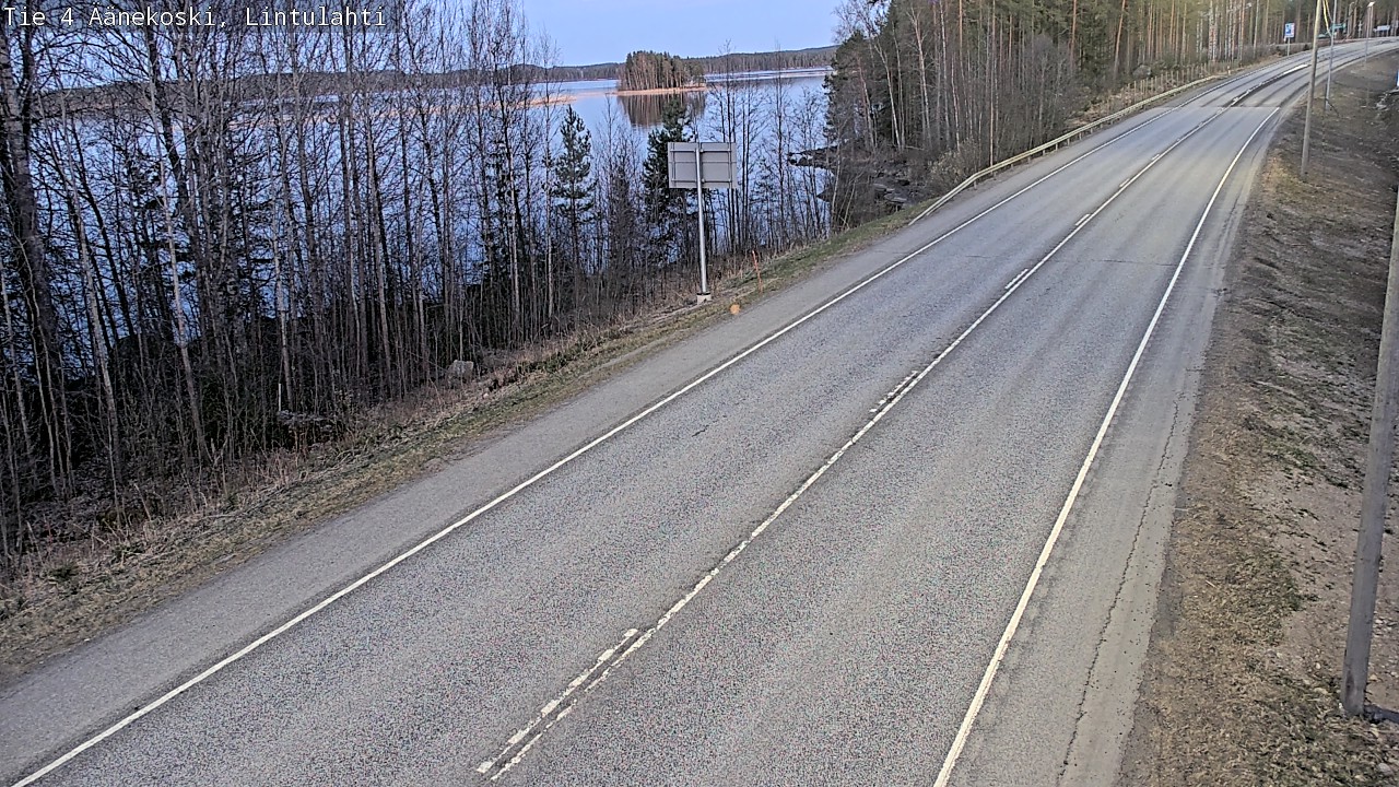 Weather Camera Image Väg 4 Äänekoski, Lintulahti, Äänekoski, Keski-Suomi