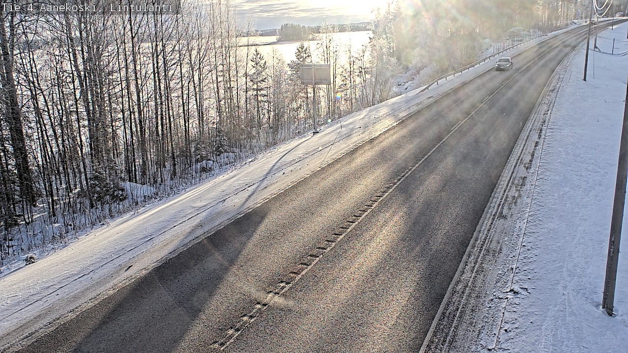 Weather Camera Image Road 4 Äänekoski, Lintulahti, Äänekoski, Keski-Suomi