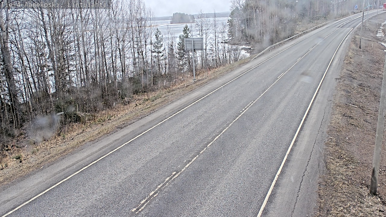 Weather Camera Image Road 4 Äänekoski, Lintulahti, Äänekoski, Keski-Suomi