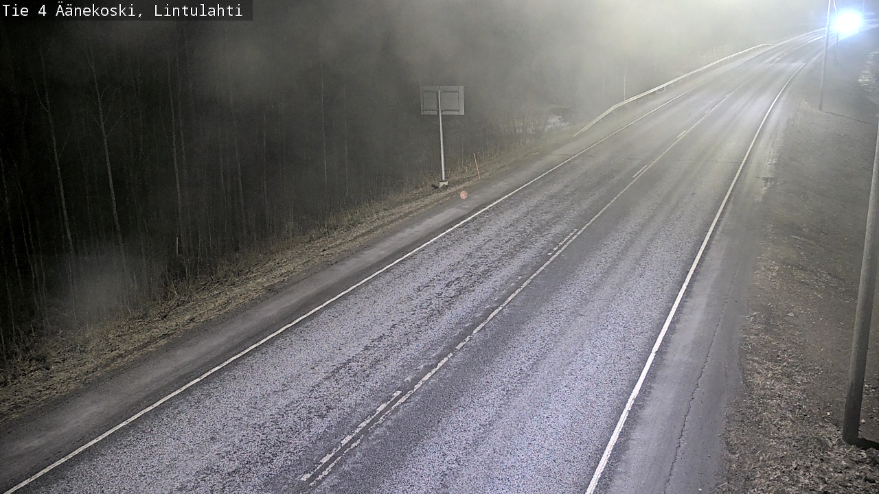 Weather Camera Image Road 4 Äänekoski, Lintulahti, Äänekoski, Keski-Suomi
