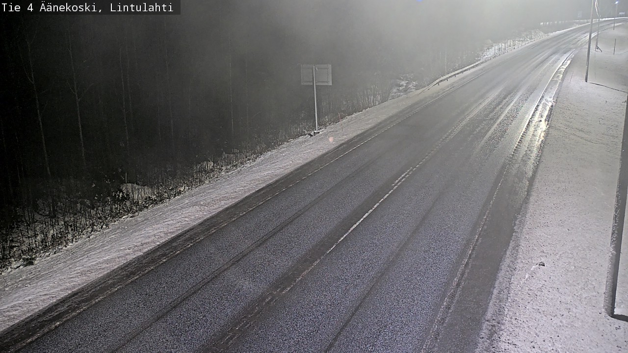 Weather Camera Image Väg 4 Äänekoski, Lintulahti, Äänekoski, Keski-Suomi