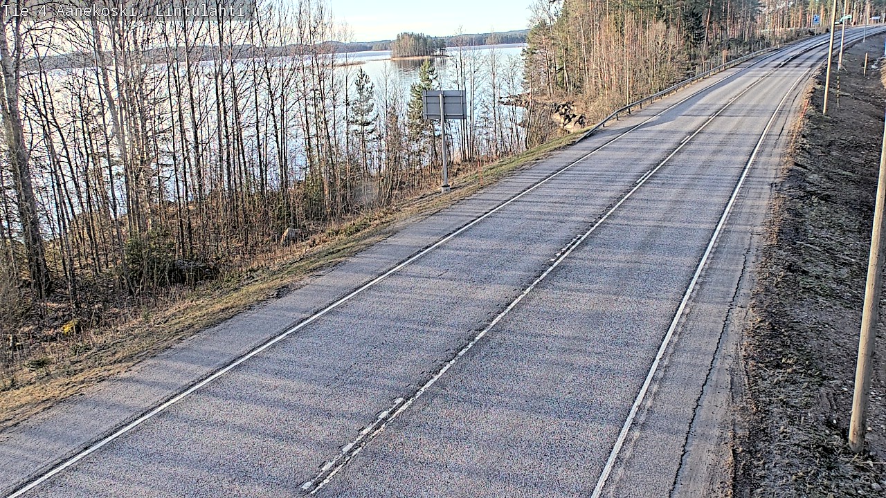 Weather Camera Image Väg 4 Äänekoski, Lintulahti, Äänekoski, Keski-Suomi