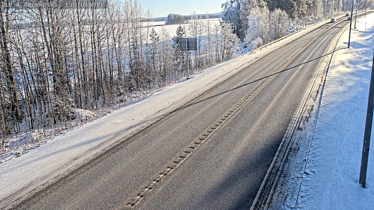 Weather Camera Image Road 4 Äänekoski, Lintulahti, Äänekoski, Keski-Suomi