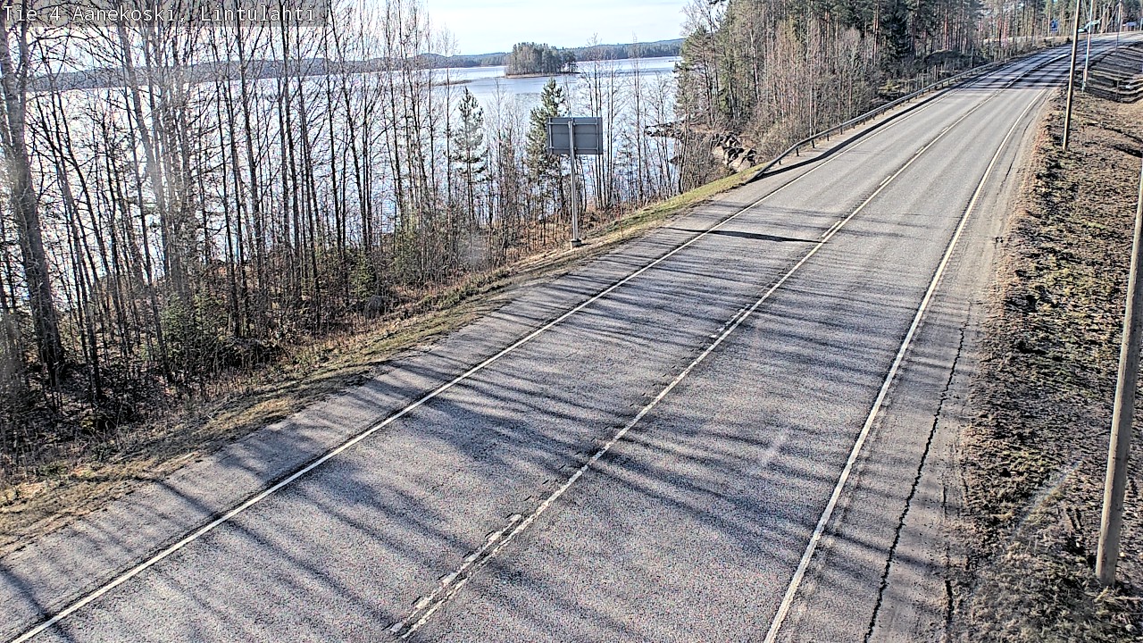 Weather Camera Image Väg 4 Äänekoski, Lintulahti, Äänekoski, Keski-Suomi