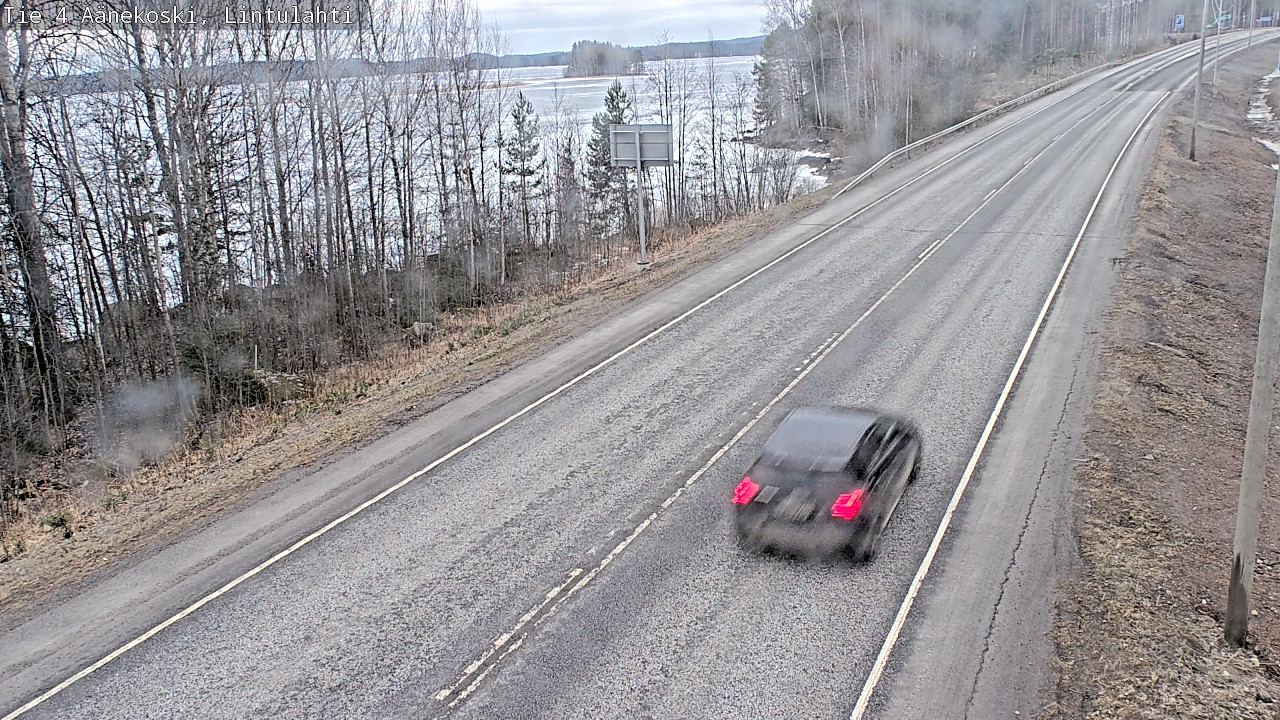 Weather Camera Image Road 4 Äänekoski, Lintulahti, Äänekoski, Keski-Suomi