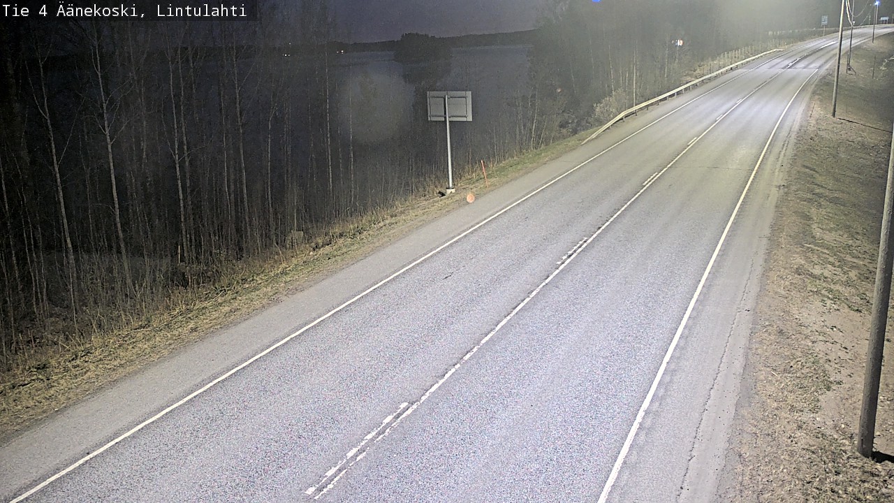 Weather Camera Image Väg 4 Äänekoski, Lintulahti, Äänekoski, Keski-Suomi