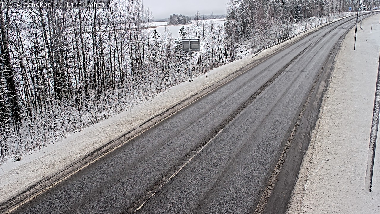 Weather Camera Image Väg 4 Äänekoski, Lintulahti, Äänekoski, Keski-Suomi