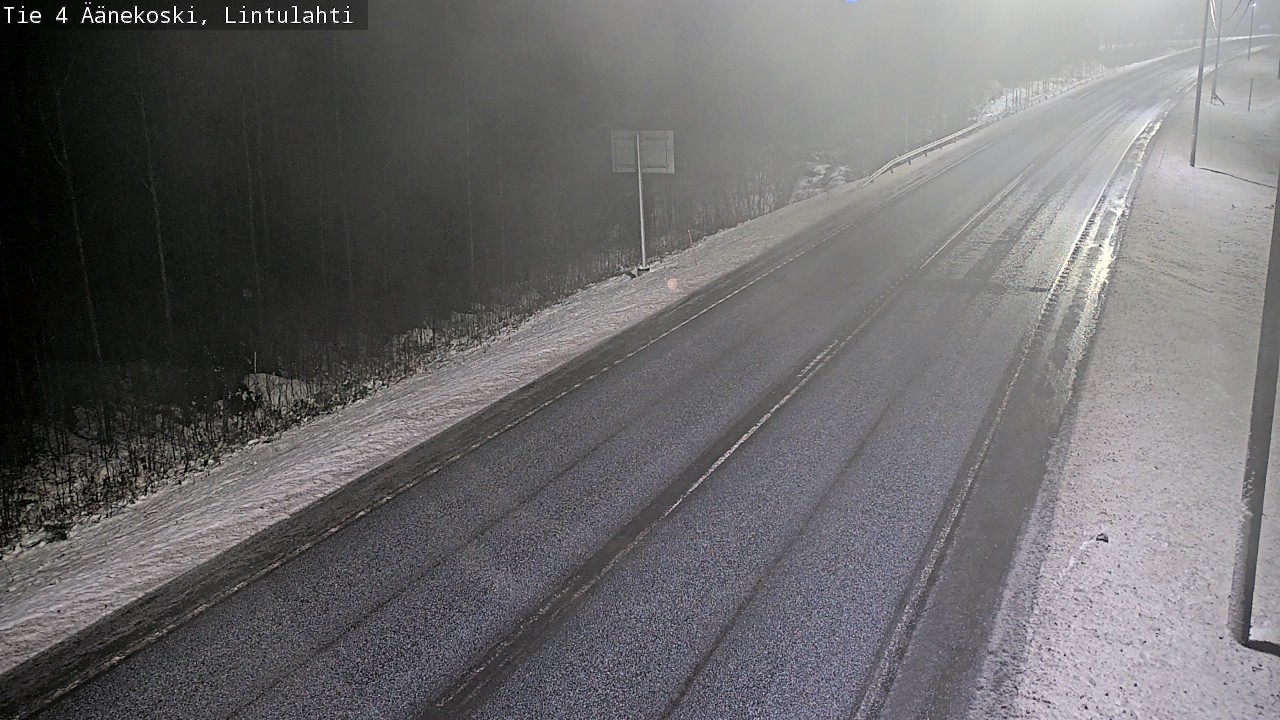 Weather Camera Image Väg 4 Äänekoski, Lintulahti, Äänekoski, Keski-Suomi
