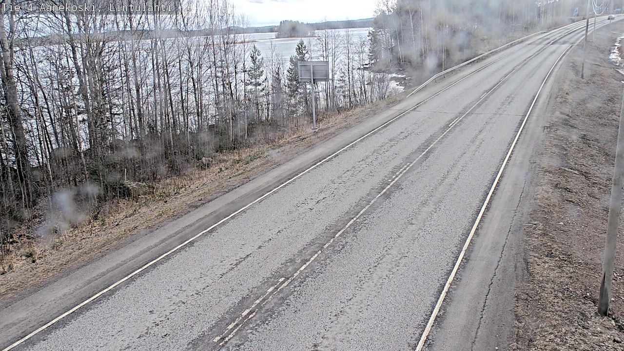 Weather Camera Image Road 4 Äänekoski, Lintulahti, Äänekoski, Keski-Suomi