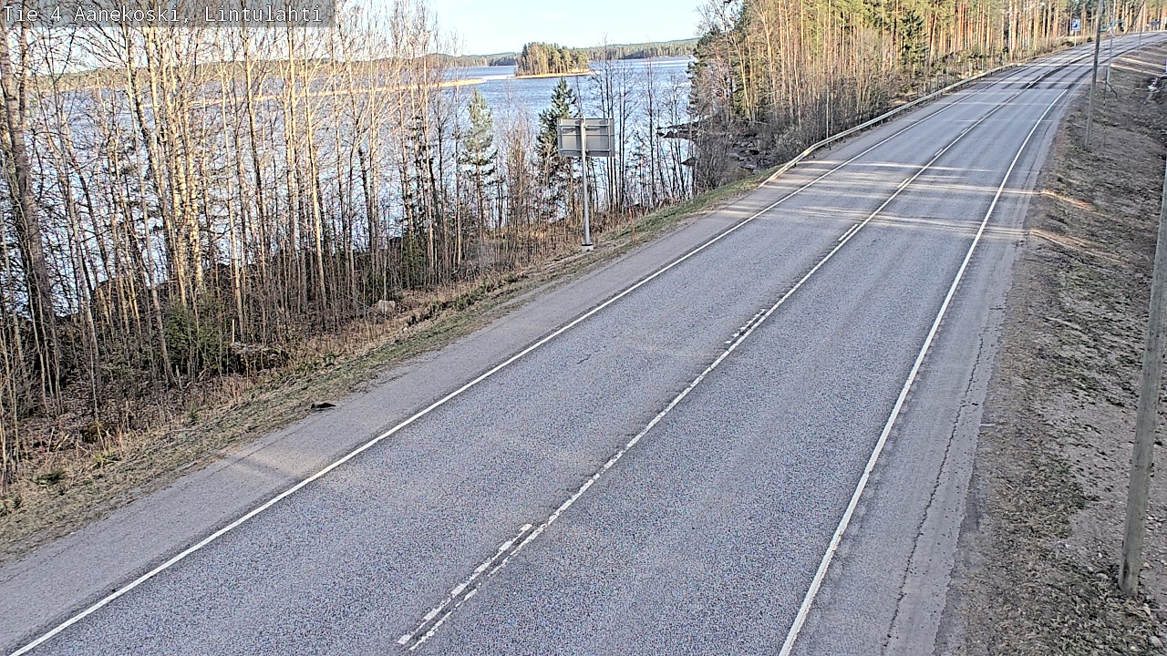 Weather Camera Image Väg 4 Äänekoski, Lintulahti, Äänekoski, Keski-Suomi