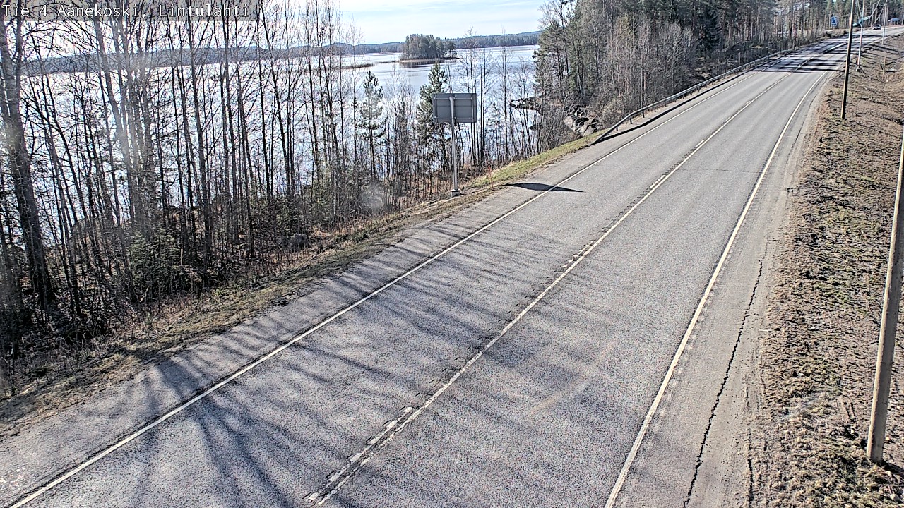 Weather Camera Image Väg 4 Äänekoski, Lintulahti, Äänekoski, Keski-Suomi