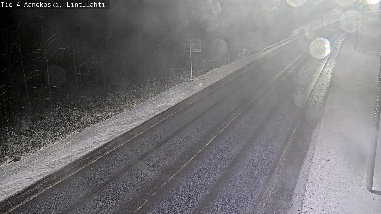 Weather Camera Image Väg 4 Äänekoski, Lintulahti, Äänekoski, Keski-Suomi