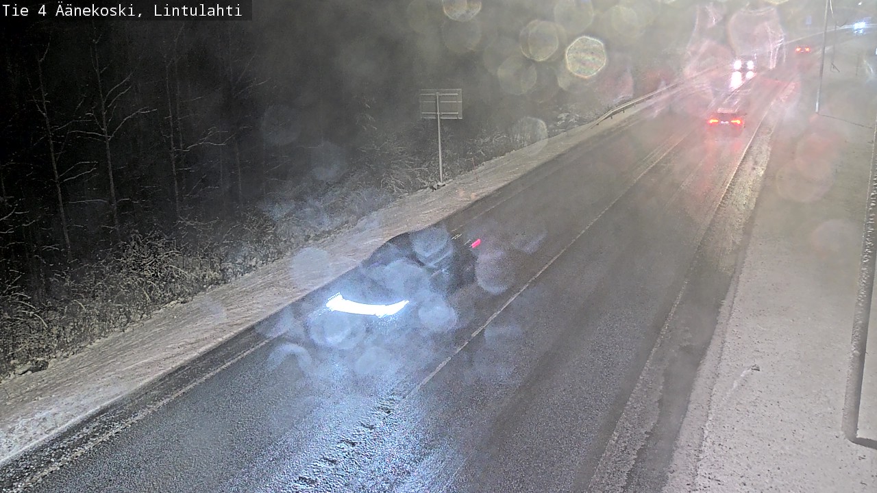 Weather Camera Image Väg 4 Äänekoski, Lintulahti, Äänekoski, Keski-Suomi