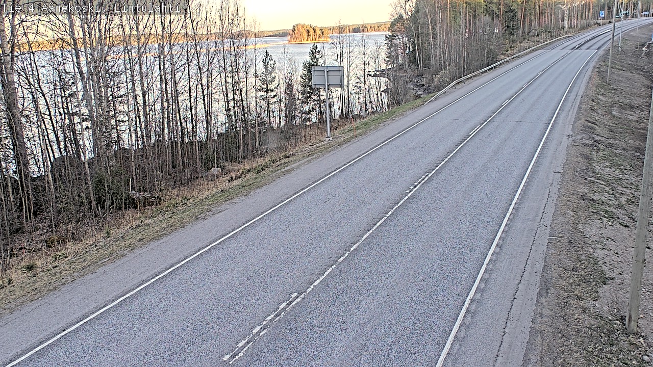Weather Camera Image Väg 4 Äänekoski, Lintulahti, Äänekoski, Keski-Suomi