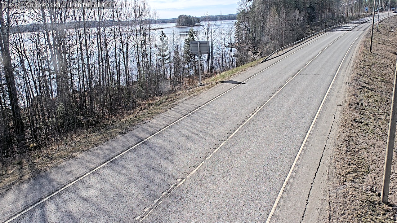 Weather Camera Image Väg 4 Äänekoski, Lintulahti, Äänekoski, Keski-Suomi