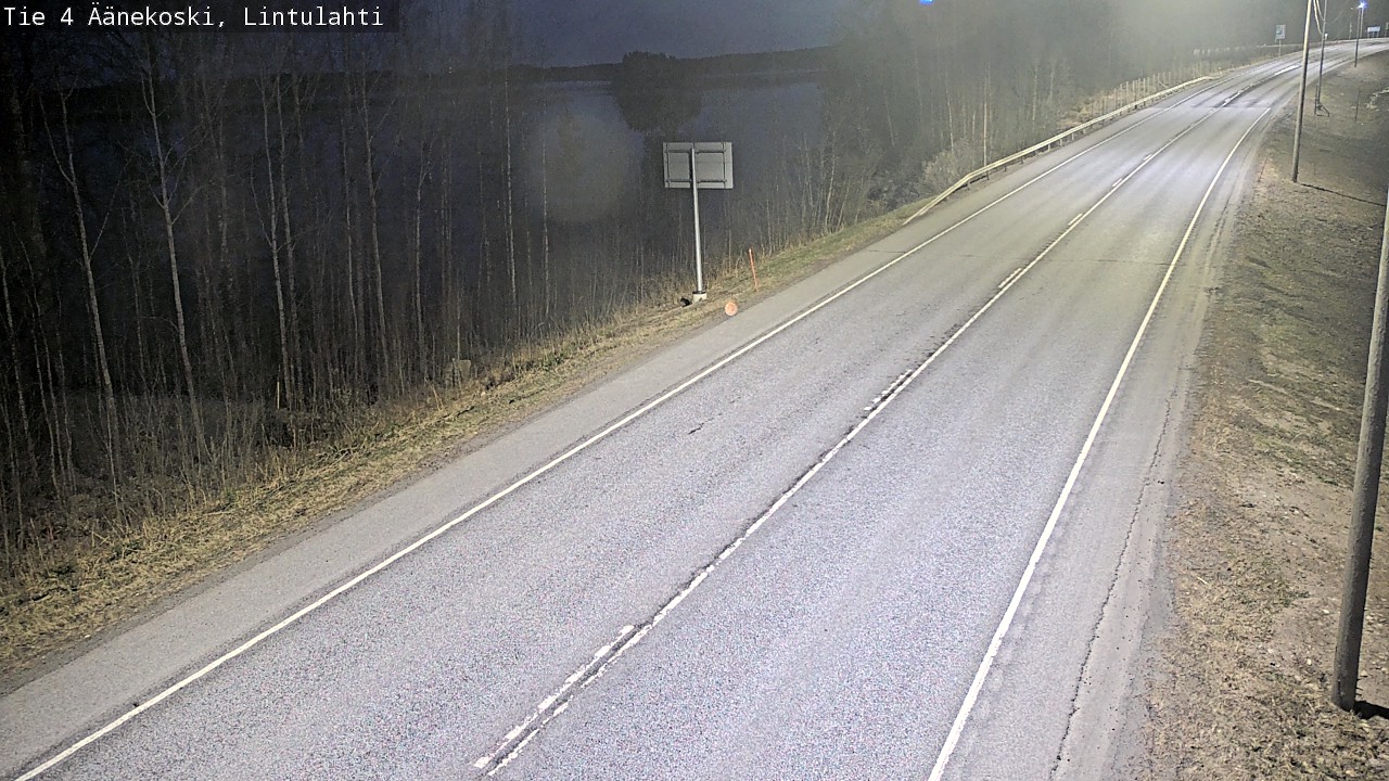 Weather Camera Image Väg 4 Äänekoski, Lintulahti, Äänekoski, Keski-Suomi