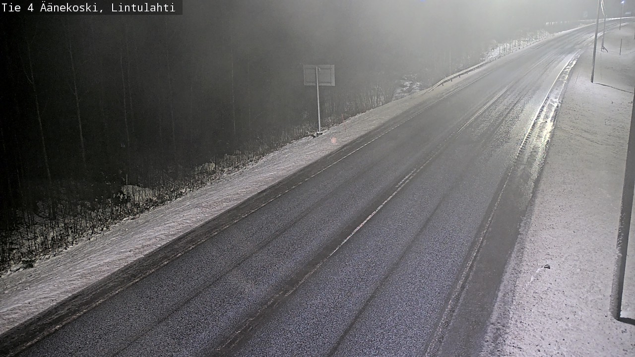Weather Camera Image Väg 4 Äänekoski, Lintulahti, Äänekoski, Keski-Suomi