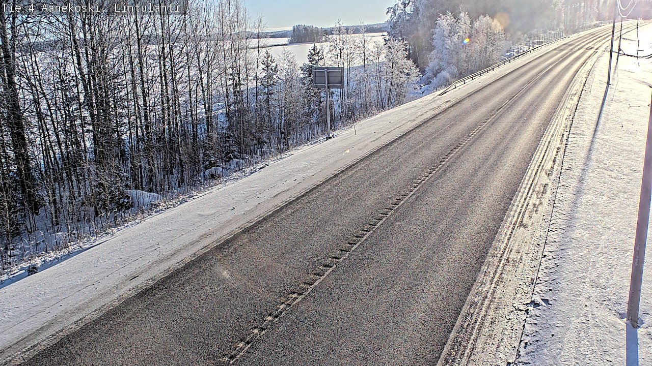 Weather Camera Image Road 4 Äänekoski, Lintulahti, Äänekoski, Keski-Suomi