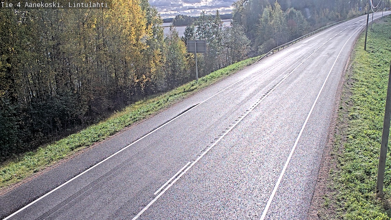 Weather Camera Image Road 4 Äänekoski, Lintulahti, Äänekoski, Keski-Suomi
