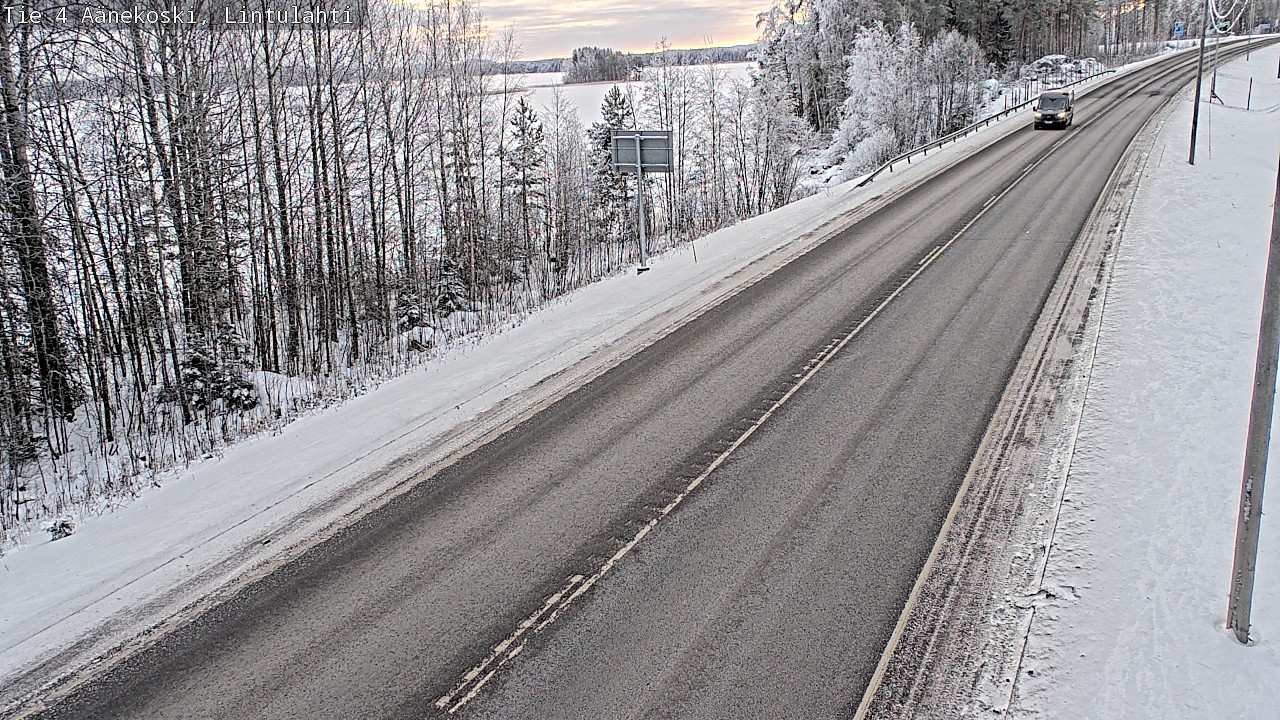 Weather Camera Image Road 4 Äänekoski, Lintulahti, Äänekoski, Keski-Suomi