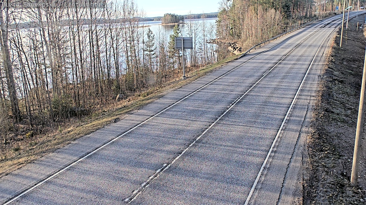 Weather Camera Image Väg 4 Äänekoski, Lintulahti, Äänekoski, Keski-Suomi