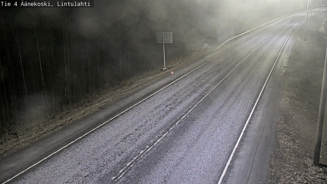 Weather Camera Image Road 4 Äänekoski, Lintulahti, Äänekoski, Keski-Suomi