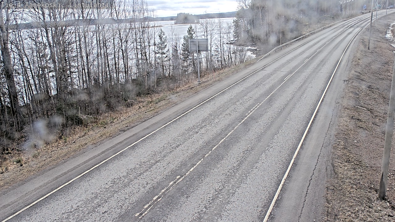 Weather Camera Image Road 4 Äänekoski, Lintulahti, Äänekoski, Keski-Suomi