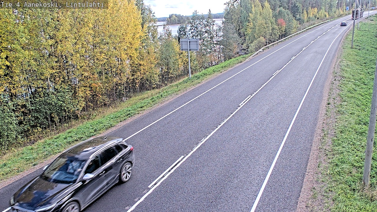 Weather Camera Image Road 4 Äänekoski, Lintulahti, Äänekoski, Keski-Suomi