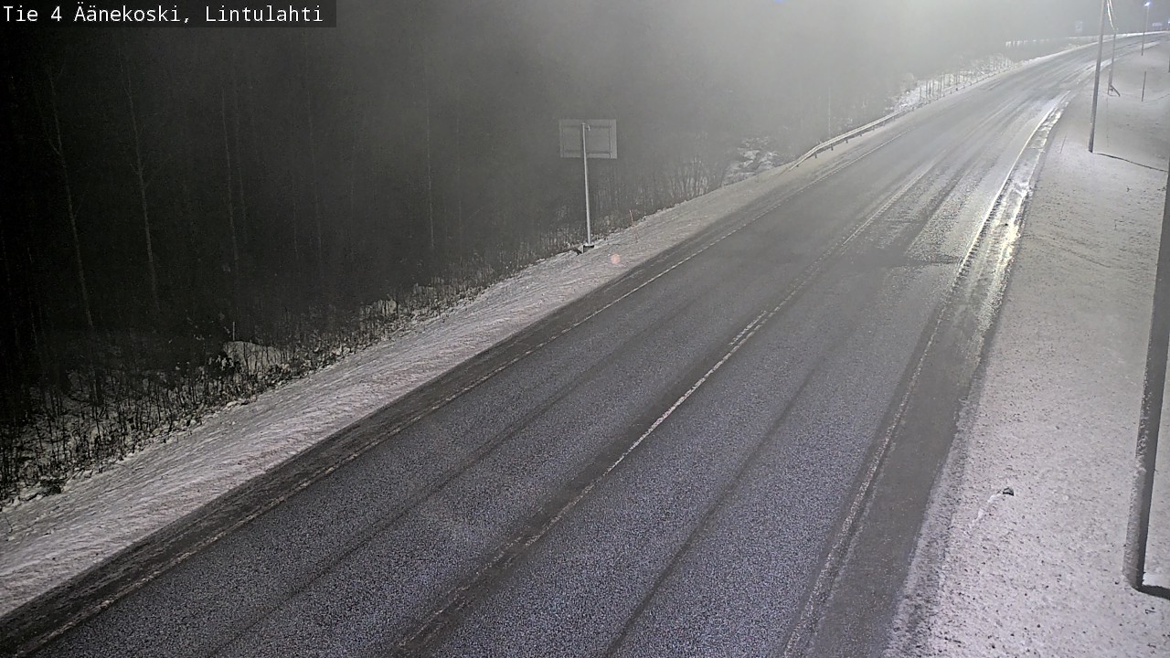 Weather Camera Image Väg 4 Äänekoski, Lintulahti, Äänekoski, Keski-Suomi