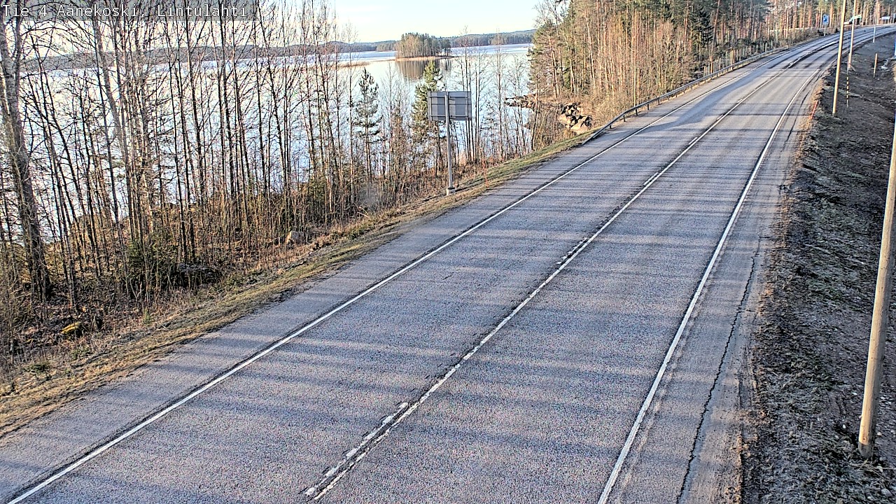 Weather Camera Image Väg 4 Äänekoski, Lintulahti, Äänekoski, Keski-Suomi