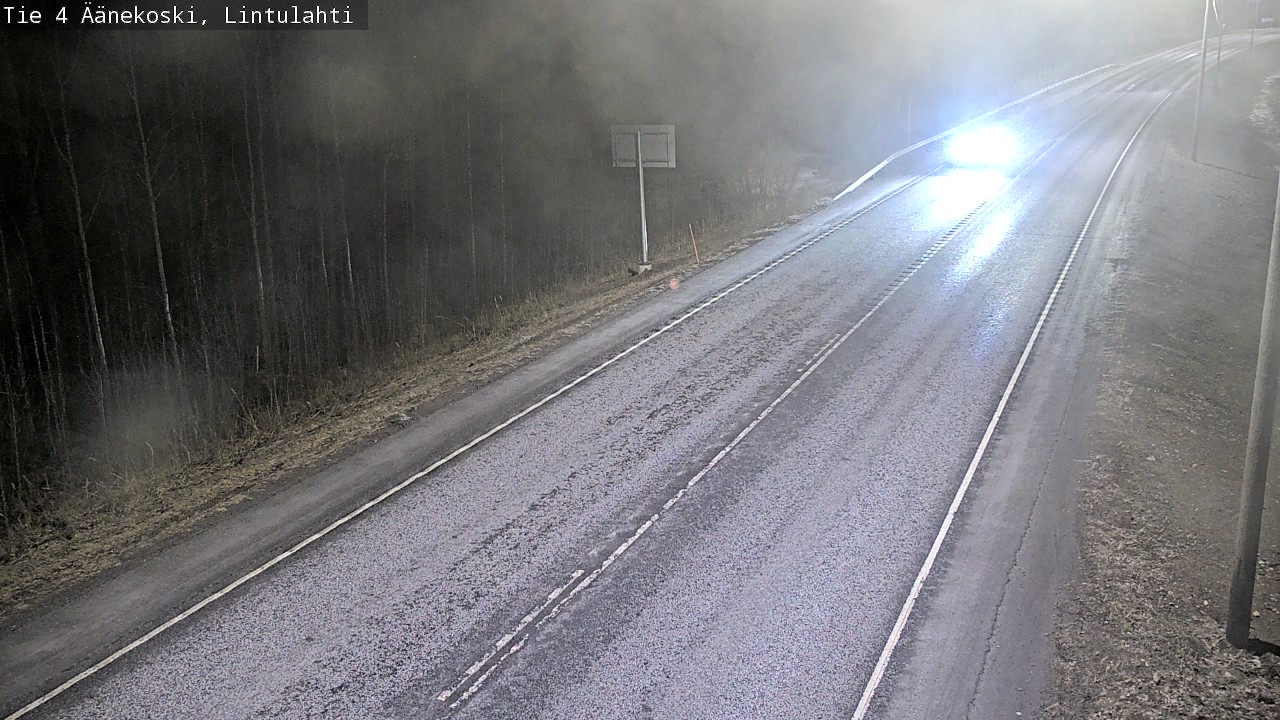 Weather Camera Image Road 4 Äänekoski, Lintulahti, Äänekoski, Keski-Suomi