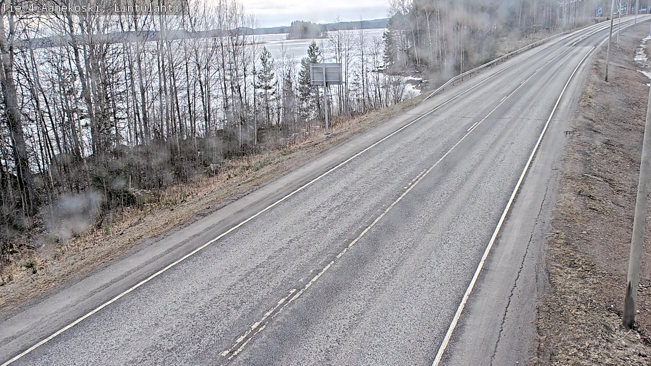 Weather Camera Image Road 4 Äänekoski, Lintulahti, Äänekoski, Keski-Suomi