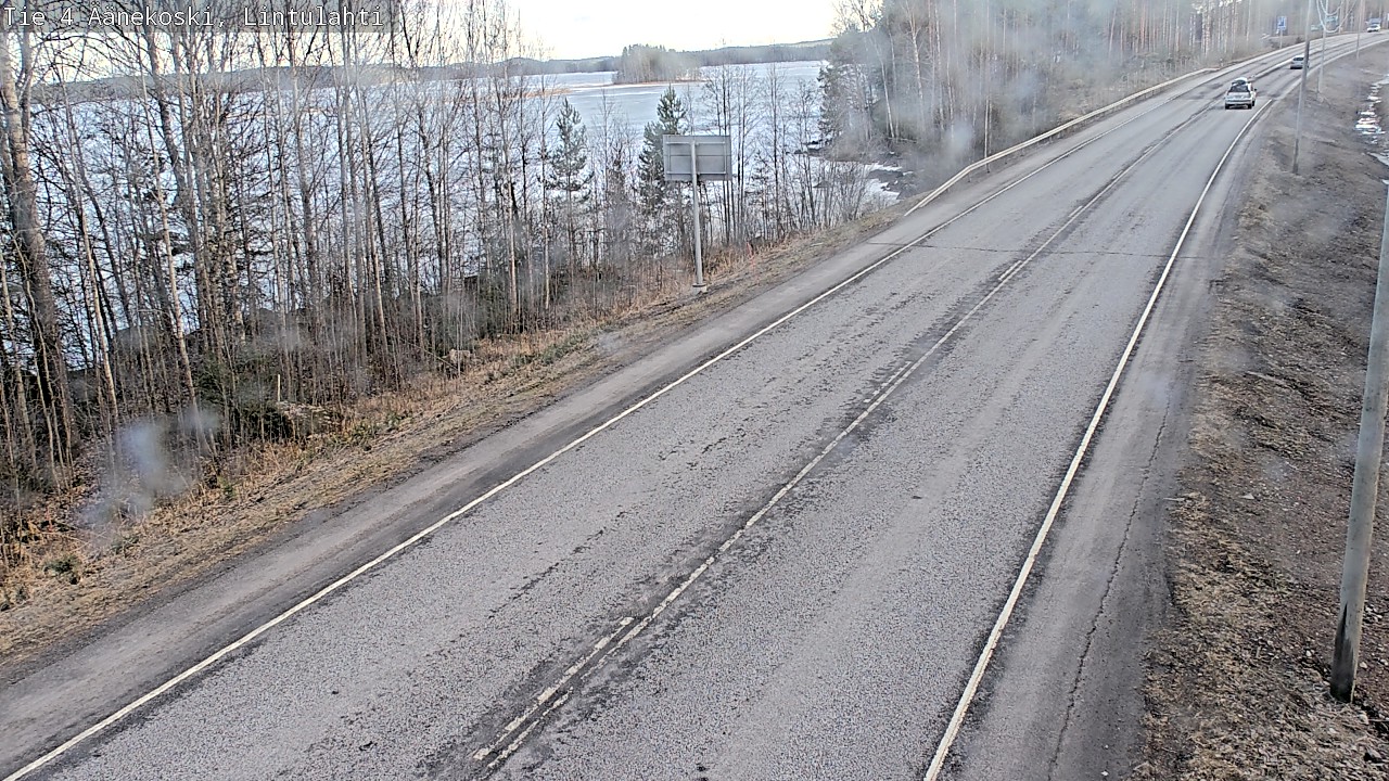 Weather Camera Image Road 4 Äänekoski, Lintulahti, Äänekoski, Keski-Suomi