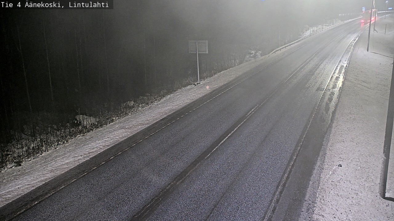Weather Camera Image Väg 4 Äänekoski, Lintulahti, Äänekoski, Keski-Suomi