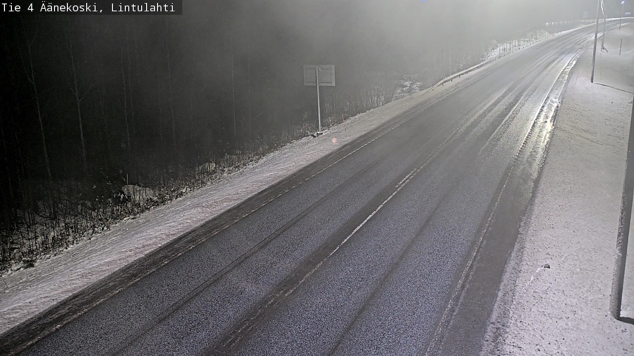 Weather Camera Image Väg 4 Äänekoski, Lintulahti, Äänekoski, Keski-Suomi