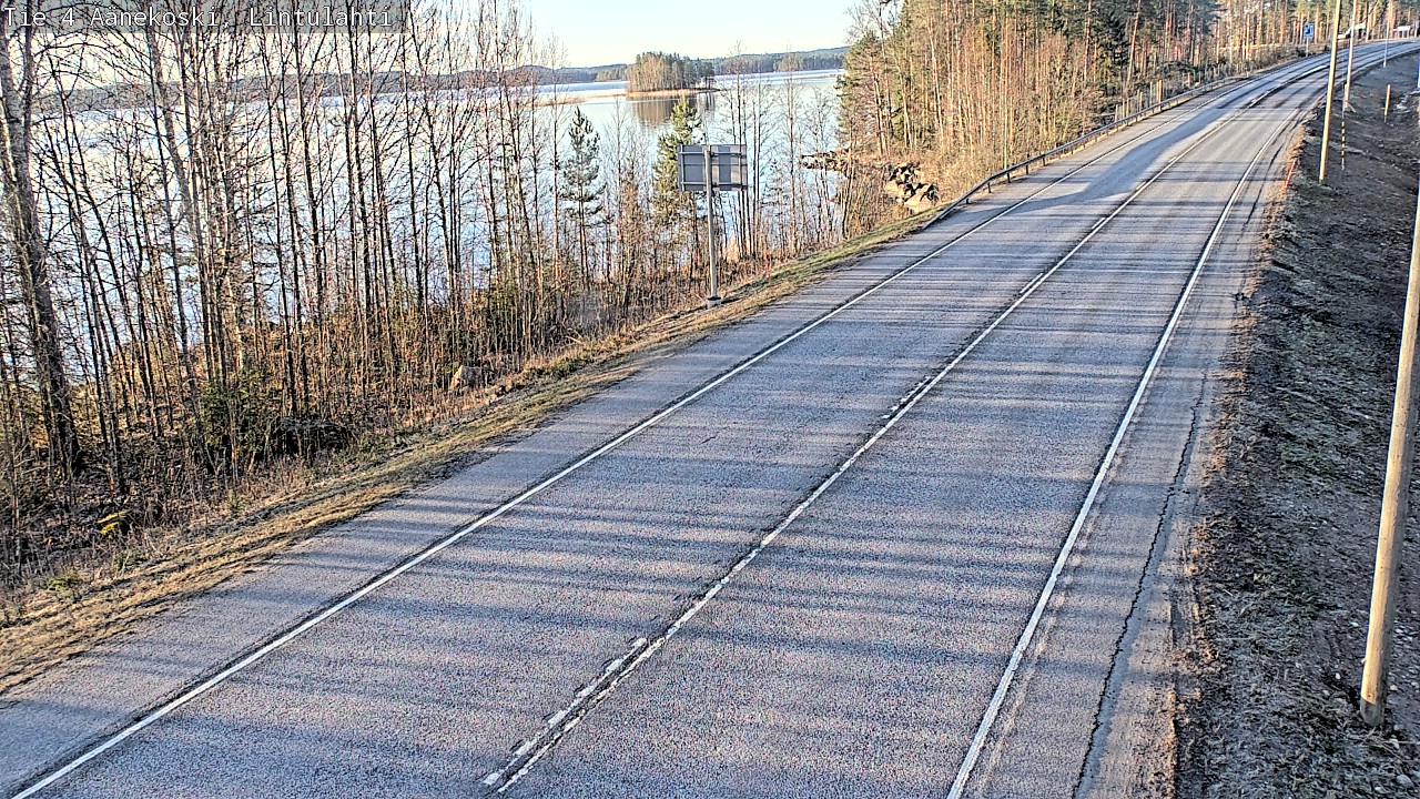 Weather Camera Image Väg 4 Äänekoski, Lintulahti, Äänekoski, Keski-Suomi
