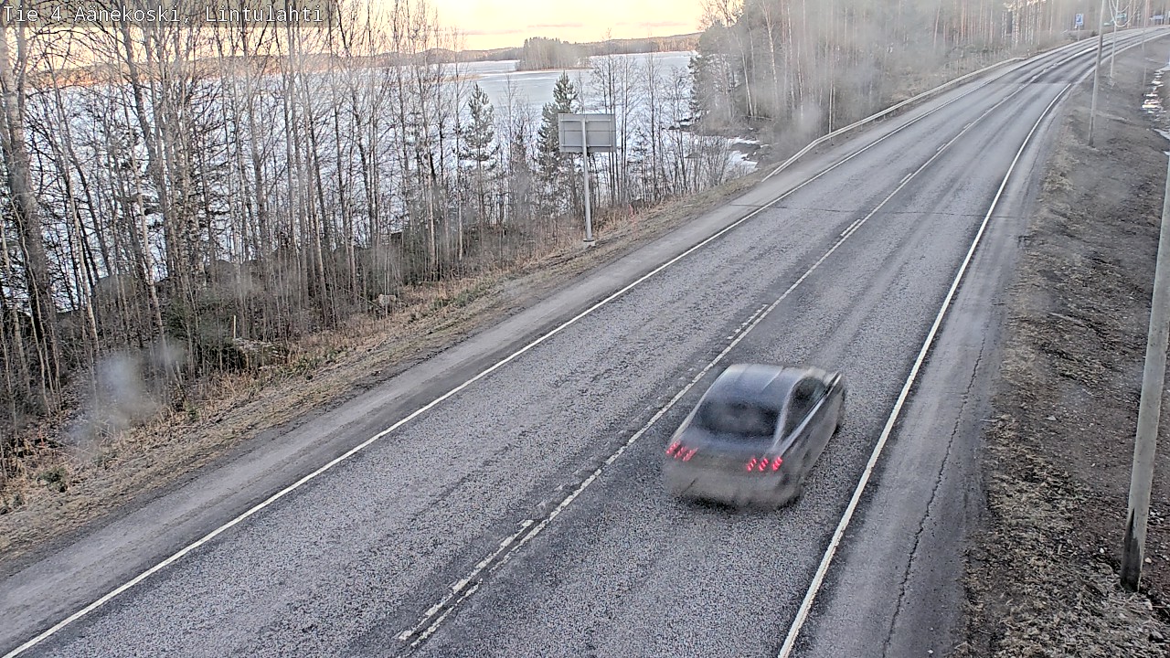 Weather Camera Image Road 4 Äänekoski, Lintulahti, Äänekoski, Keski-Suomi
