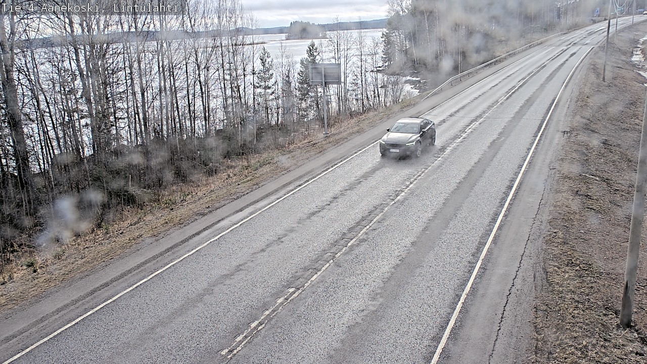 Weather Camera Image Road 4 Äänekoski, Lintulahti, Äänekoski, Keski-Suomi