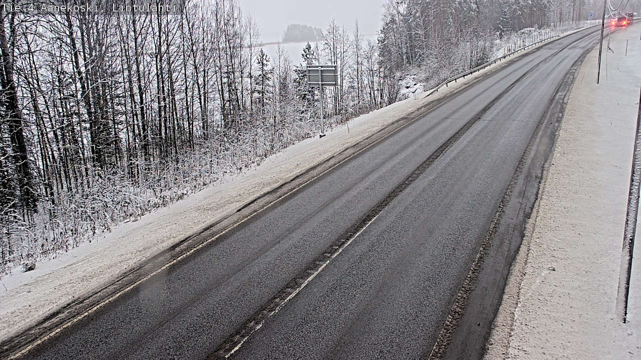 Weather Camera Image Väg 4 Äänekoski, Lintulahti, Äänekoski, Keski-Suomi
