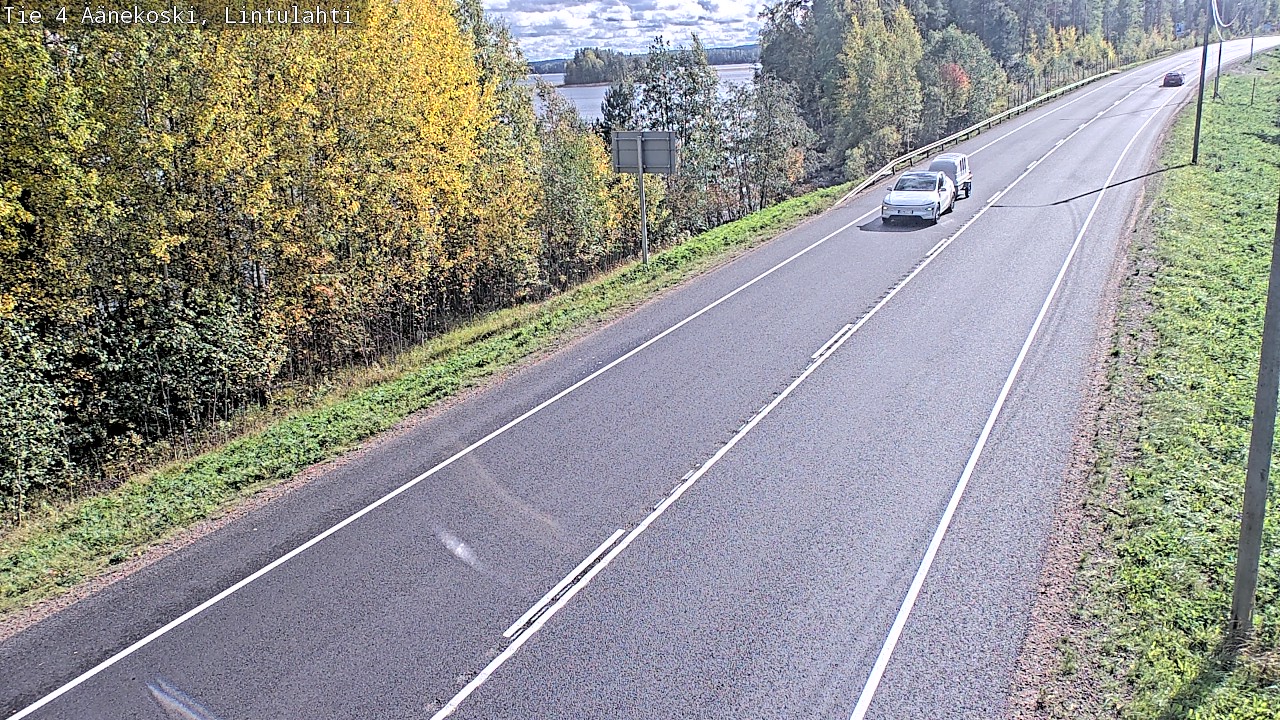 Weather Camera Image Road 4 Äänekoski, Lintulahti, Äänekoski, Keski-Suomi