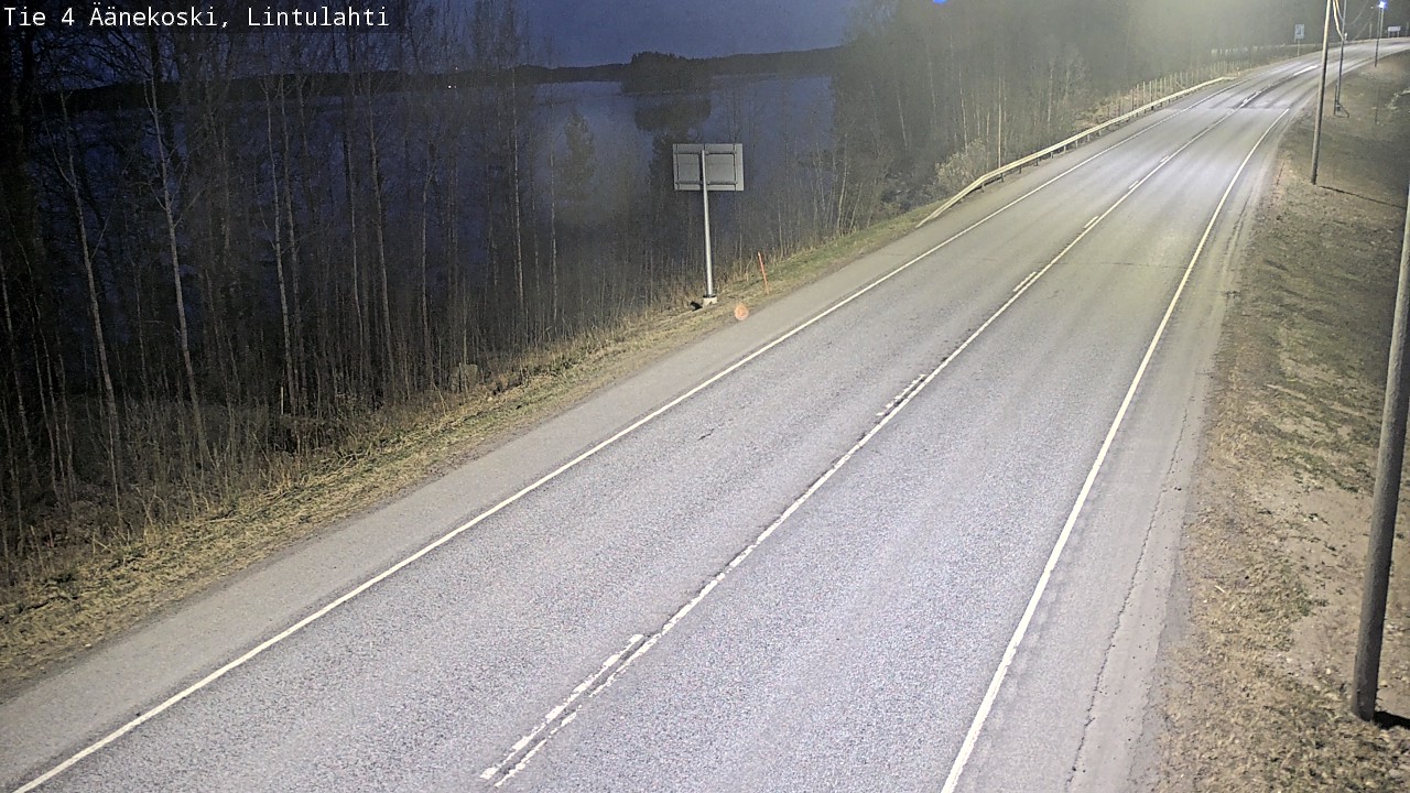 Weather Camera Image Road 4 Äänekoski, Lintulahti, Äänekoski, Keski-Suomi