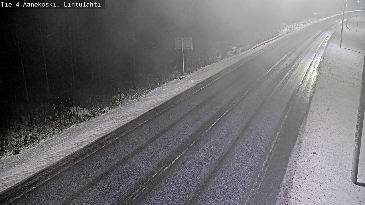 Weather Camera Image Väg 4 Äänekoski, Lintulahti, Äänekoski, Keski-Suomi