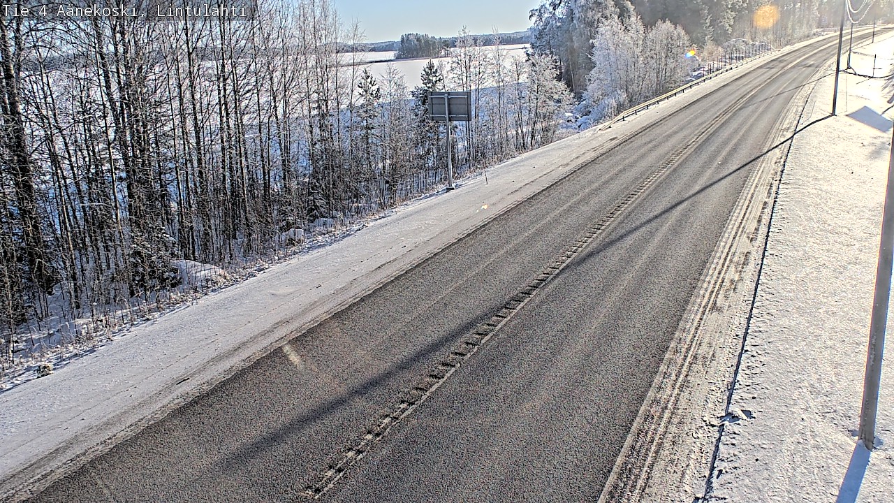 Weather Camera Image Road 4 Äänekoski, Lintulahti, Äänekoski, Keski-Suomi
