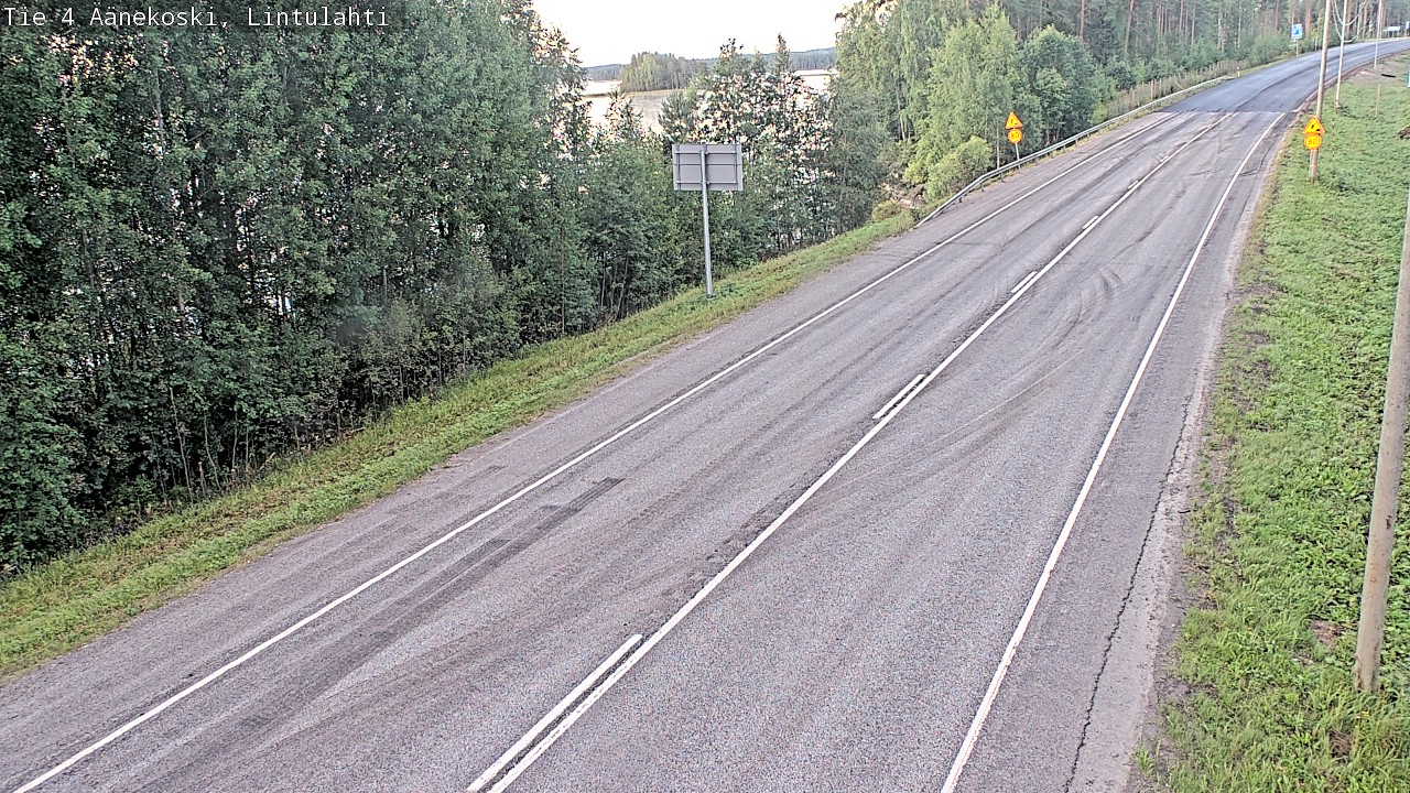 Weather Camera Image Road 4 Äänekoski, Lintulahti, Äänekoski, Keski-Suomi