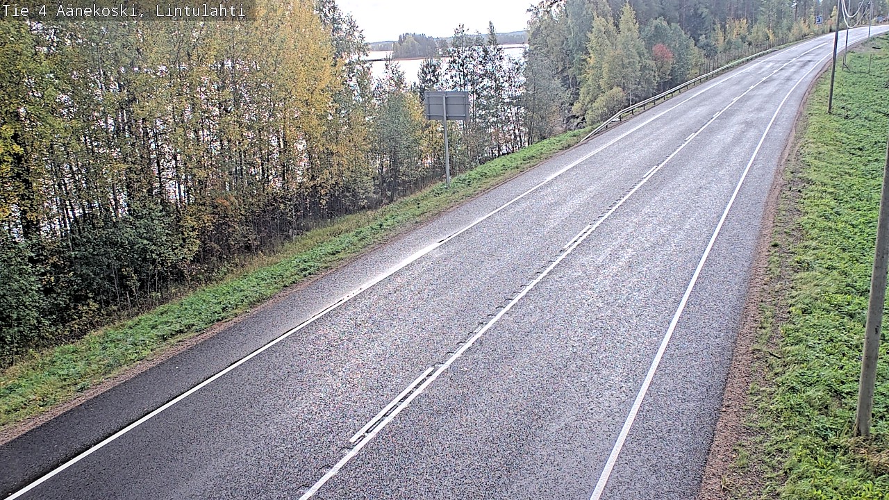 Weather Camera Image Road 4 Äänekoski, Lintulahti, Äänekoski, Keski-Suomi