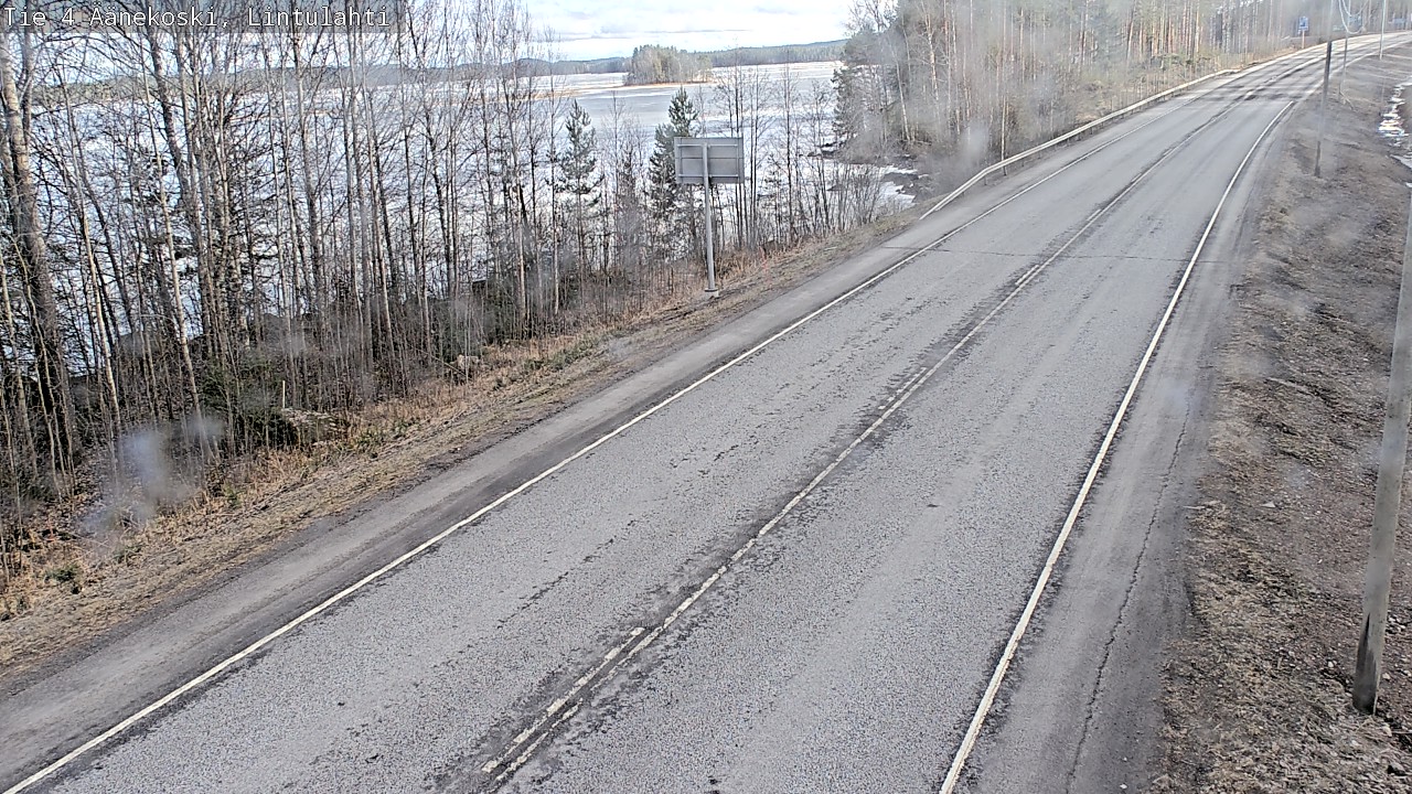 Weather Camera Image Road 4 Äänekoski, Lintulahti, Äänekoski, Keski-Suomi