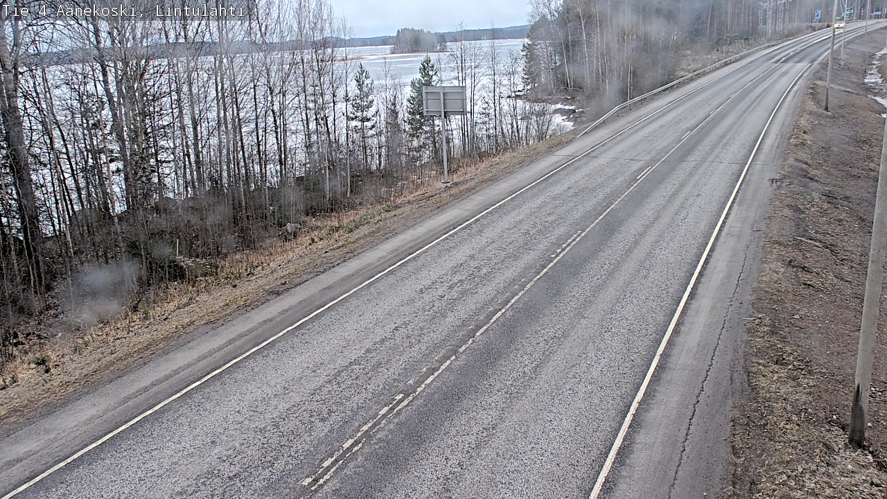 Weather Camera Image Road 4 Äänekoski, Lintulahti, Äänekoski, Keski-Suomi