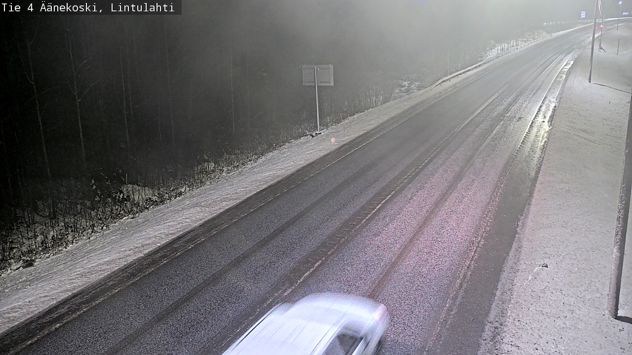 Weather Camera Image Väg 4 Äänekoski, Lintulahti, Äänekoski, Keski-Suomi