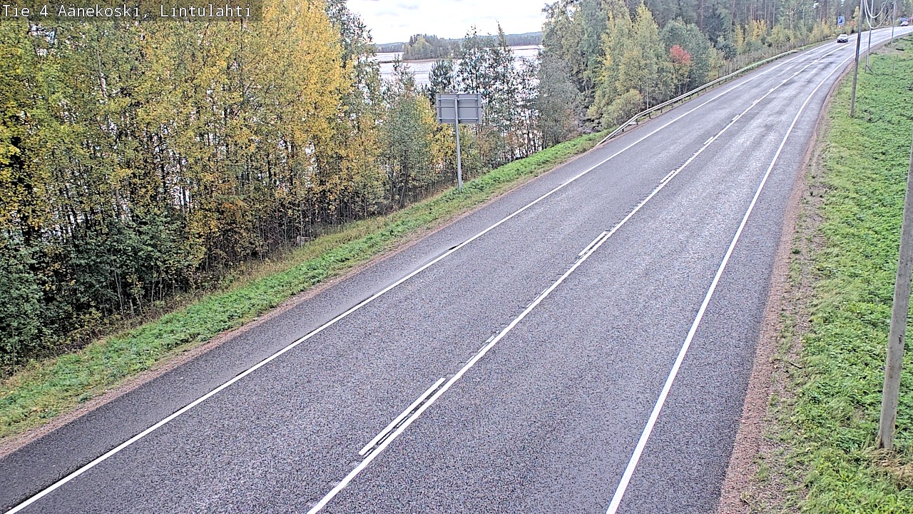 Weather Camera Image Road 4 Äänekoski, Lintulahti, Äänekoski, Keski-Suomi