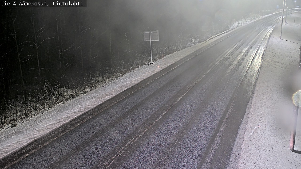 Weather Camera Image Väg 4 Äänekoski, Lintulahti, Äänekoski, Keski-Suomi